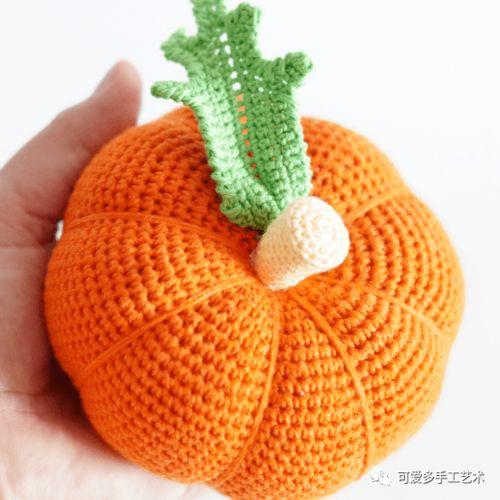 南瓜的钩法视频,轻松掌握编织技巧